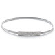 25" Skinny Diamante Thin Stretchable Spring Waist Belt Women Fashion Accessory - Silver Gold